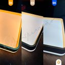 Ver imagem 4 de Luminária de Teto Plafon Quadrado Sobrepor 38x38 Led Multicor 3 em 1 Bivolt 25w Moderno