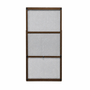 Ver imagem 1 de Tela Mosquiteira Regulável - Alumínio - 68,5 a 127 Cm X 60 Cm - Marrom - Kit C/ 2 Pçs