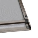 Ver imagem 3 de Tela Mosquiteira Regulável - Alumínio - 68,5 a 127 Cm X 60 Cm - Marrom - Kit C/ 2 Pçs