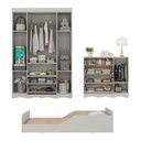 Ver imagem 5 de Quarto Infantil Completo com Minicama Montessoriana e Colchão Incluso Sonho Multimóveis MP4902 Off