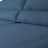 Sofá Retrátil Reclinável 2,30m Nivus Azul c/ Molas Ensacadas - King House - 9
