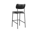 Ver imagem 4 de Kit 02 Banquetas Alta Mila Cozinha Bar Gourmet Courissimo Preto Mila