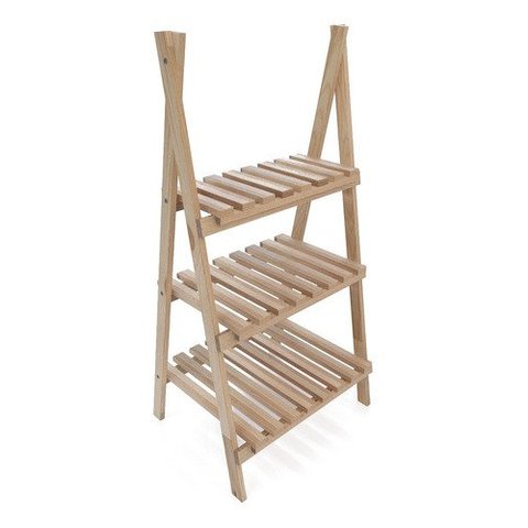 Organizador 95cm Reforçado De Qualidade De Madeira Natural Technox