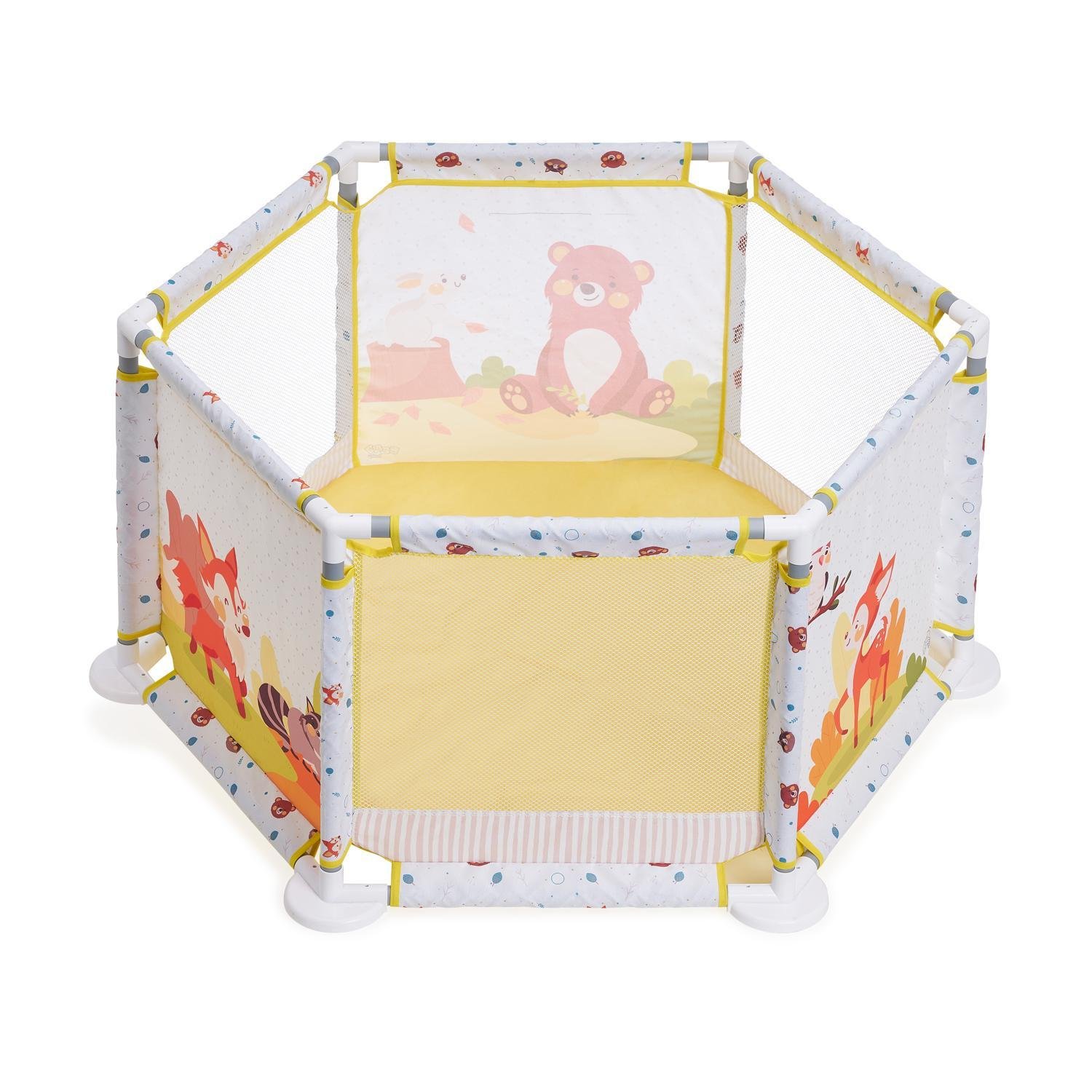 Cercadinho Infantil Playpen Maxi Baby Azul 99x99x50cm - 4