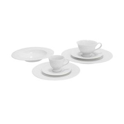 Aparelho de Jantar, Chá e Café Eclat 42 Peças - Home Style - 2