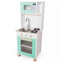 Ver imagem 4 de Kit Mini Cozinha Infantil e Máquina de Lavar - Verde Claro