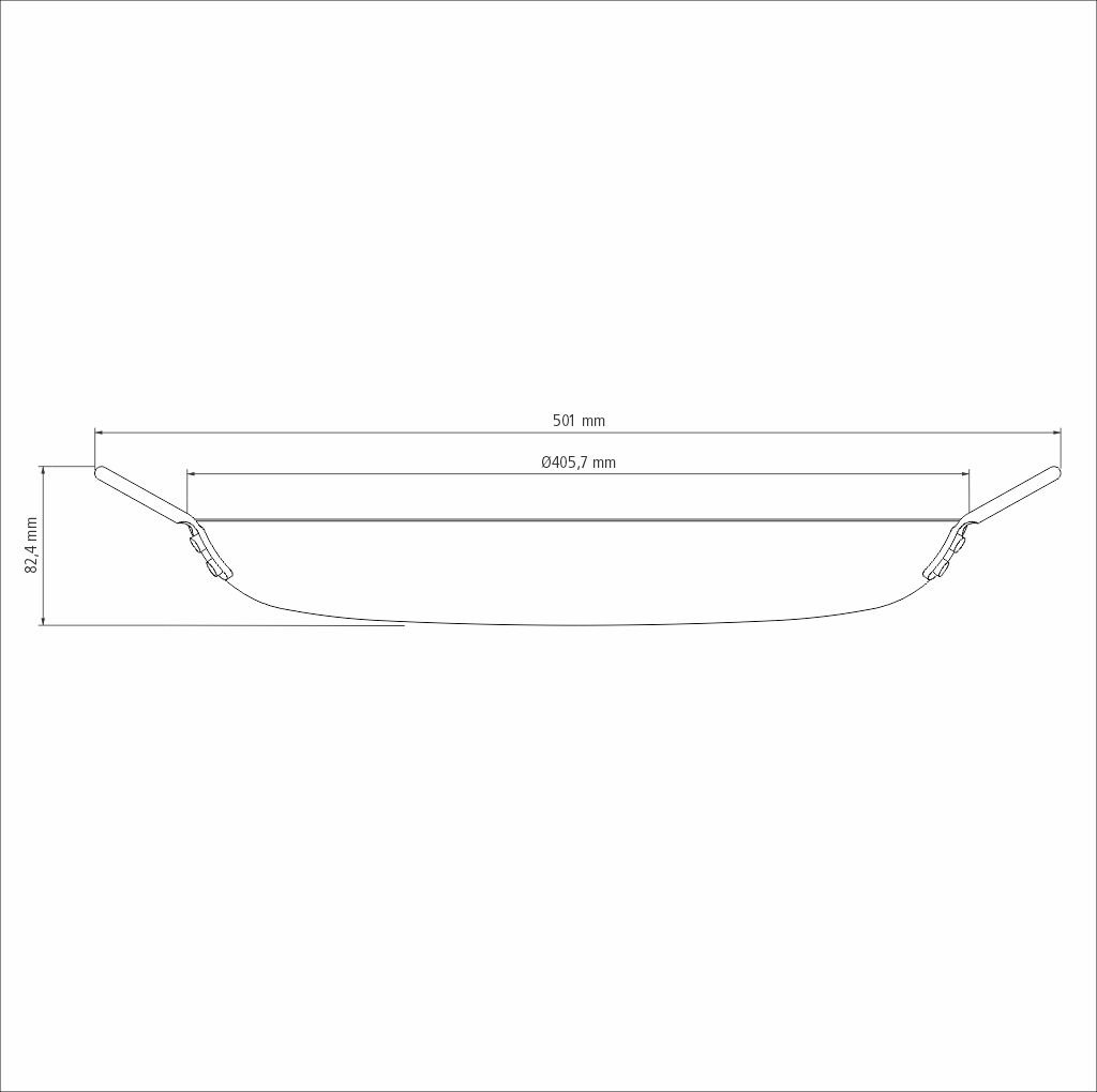 Disco Tramontina Churrasco Black em Aço Carbono Nitrocarbonetado 40 Cm 20845/040 - 2