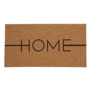 Capacho Tapete Porta Entrada Home Bege 0,40x0,75m Kapazi
