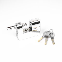 CADEADO RETANGULAR LOCK ALARM MODELO KBSU100 - 4