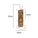 Ver imagem 3 de Suporte Organizador P/ 6 Xícaras Vertical Cromado Niquelart