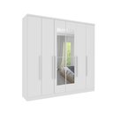 Ver imagem 2 de Guarda Roupa Casal com Espelho 6 Portas 4 Gavetas 239cm Veneto Espresso Móveis 