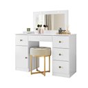 Ver imagem 1 de Penteadeira Sonhare com Led Branco Belufan Móveis