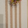 Caminho de Mesa Renda Algodão Cru Caramelo 45 X 175 - 2