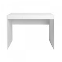 Ver imagem 7 de Escrivaninha Mesa Escritório Minimalista e Versátil com College 2 Gavetas 101cm Artany Branca