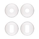 Ver imagem 1 de Jogo de Roseta Externa Redonda Inox Polido Sm- Rr2 Ixp Cil Retangular Pado