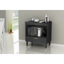 Ver imagem 1 de Balcão Cooktop Florida 80cm com 1 Porta Preto