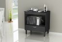 Ver imagem 1 de Balcão Cooktop Florida 80cm com 1 Porta Preto