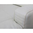 Ver imagem 4 de Sofá de Couro com Chaise N.y. 3 Lugares Off White 2,34 M - Mempra