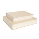 Ver imagem 2 de Livro Caixa Book Box Tecido Capuccino Pequeno 25x18x4cm