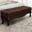 Ver imagem 2 de Puff Recamier Retro Vic 90cm Suede 1102 Ezz 1102