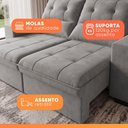 Ver imagem 5 de Sofá Retrátil e Reclinável 3 Lugares 2,30m Espanha