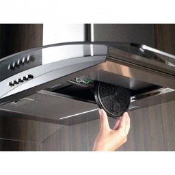 Coifa de Parede 90cm Vidro Fit 220V Inox Fischer - 2