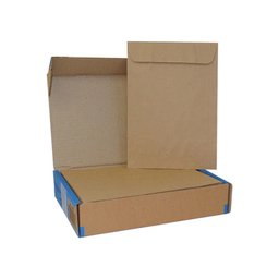 Kit 100 Envelopes Saco Kraft Papel Pardo 240x340mm Embalagem Correio Documentos - 5