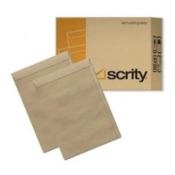 Kit 100 Envelopes Saco Kraft Papel Pardo 240x340mm Embalagem Correio Documentos - 2