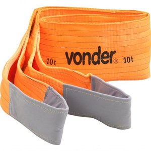 Cinta Elevação de Carga 10tx8,0m Laranja Ce1080 - Vonder