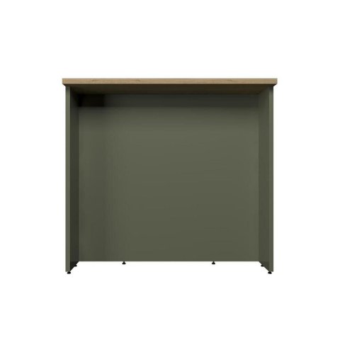 Bancada Ilha Cozinha Ph 3068 Évora 120cm Verde/carvalho Nature - Herval