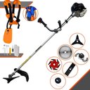 Ver imagem 1 de Roçadeira Lateral Anmax Cg430b 43cc 1,7hp 12000rpm C/ Carretel + Kit de 5 Lâminas de Corte