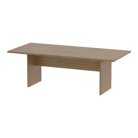 Mesa de Escritório Reunião 220cm Multimóveis Cr25336 Amêndoa