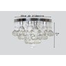 Lustre Moderno Plafon De Cristal Torre Para Sala - 4