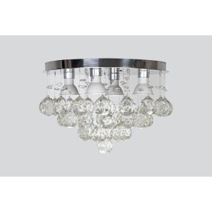 Lustre Moderno Plafon De Cristal Torre Para Sala