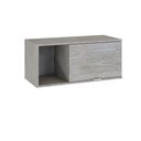 Ver imagem 1 de Armário Aéreo com Nicho e Porta Basculante 35x80x35cm Wlnp80 Snow - Branco