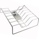 Ver imagem 2 de Organizador 6 Tampas de Panelas Suporte em Aço Cromado Cinza