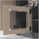 Ver imagem 4 de Cozinha Infantil em Mdf com Refrigerador Diana Cinza - Ofertamo