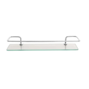 Ver imagem 2 de Porta Shampoo Reto Alumínio Com Vidro Incolor