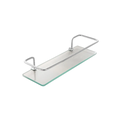 Ver imagem 3 de Porta Shampoo Reto Alumínio Com Vidro Incolor