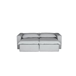 Sofá Cama Casal Retrátil e Reclinável em Linho Sofatec - 5