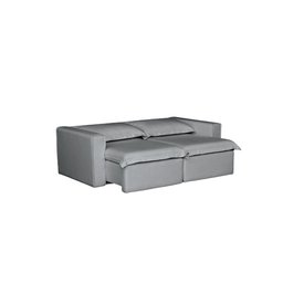 Sofá Cama Casal Retrátil e Reclinável em Linho Sofatec - 3