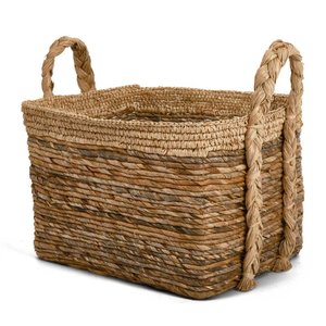 Cesto Decorativo em Fibra Natural 46cm 17797P Mart