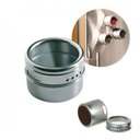 Ver imagem 2 de Porta Condimento Tempero Inox Magnético Imã Geladeira