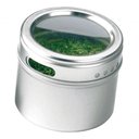 Ver imagem 1 de Porta Condimento Tempero Inox Magnético Imã Geladeira