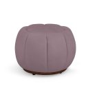 Ver imagem 1 de Puff Decorativo Orgânico Fixo Nuvem Veludo Rosê - Loja Sheep