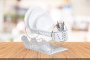 Ver imagem 2 de Kit Suporte Papel Toalha, Porta Detergente e Escorredor de Pratos, Copos e Talheres Branco Aço Croma