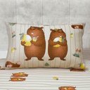 Ver imagem 4 de Jogo de Cama Joy Capivara Solteiro 70% Algodão e 30% Poliéster Malha Pérola