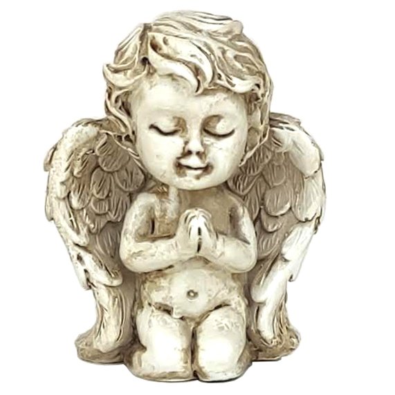 Kit 4 Anjinho de Resina Estatuas de anjo estatueta decoração - 2