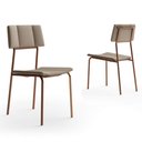Ver imagem 7 de Conjunto de Jantar 160cm + 6 Cadeiras Lou Estofadas Areia Nf