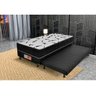 Cama Box Conjugado Solteiro com Cama Auxiliar Molas Ensacada - 1